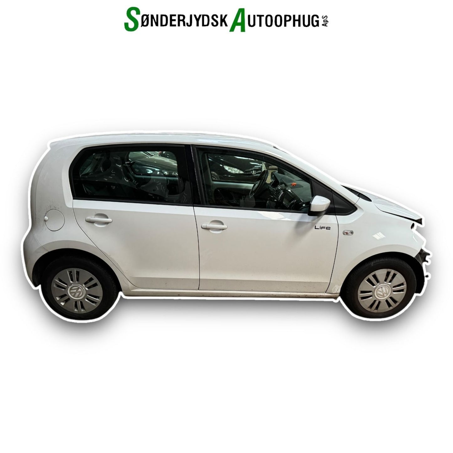 VW UP Pluk-Selv-Bil Med OEM Nr. Ophugger Fra VW Ophugger