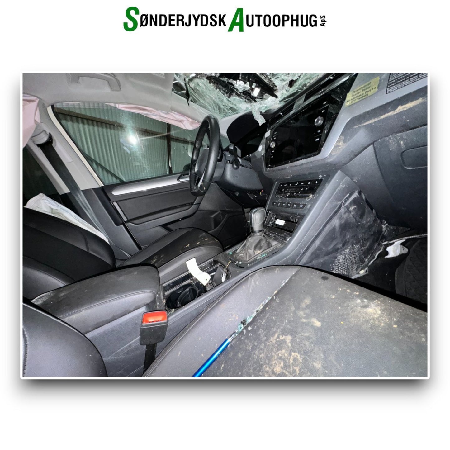 VW Touran 5T Pluk-Selv-Bil Med OEM Nr. Ophugger Fra VW Ophugger
