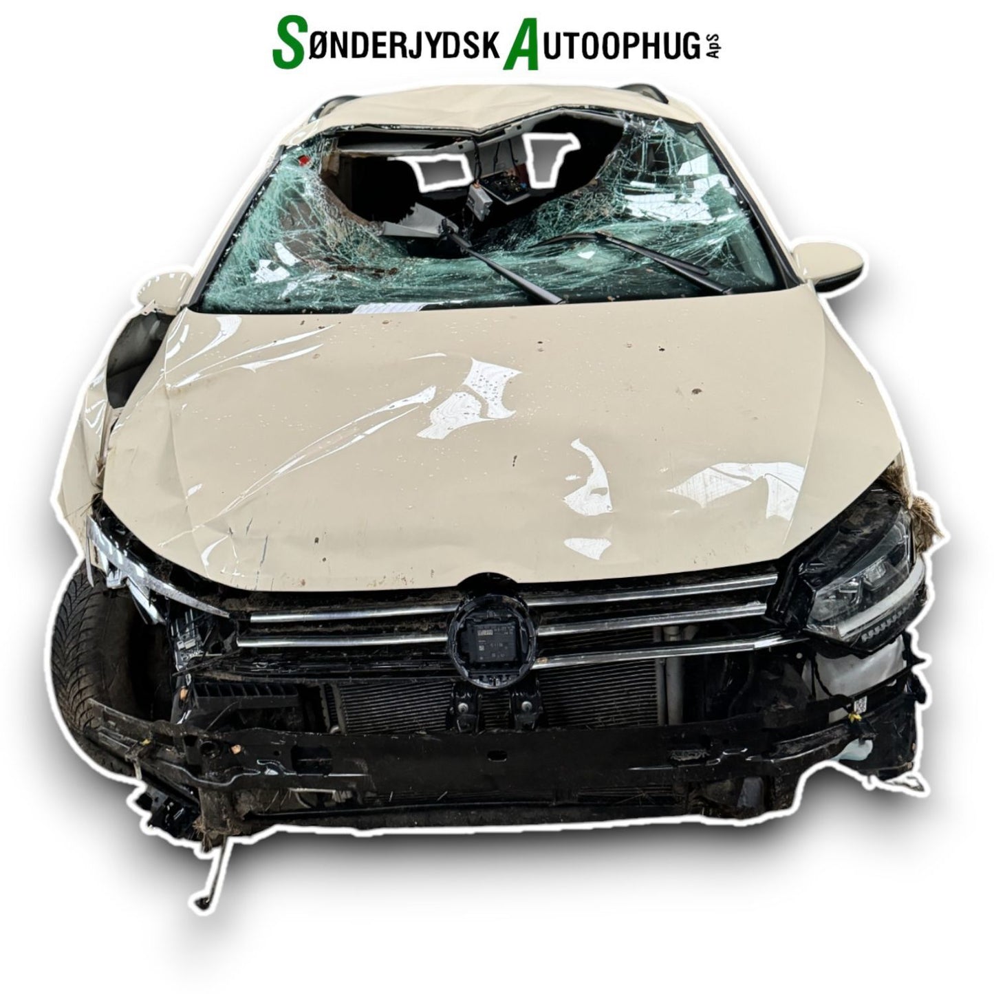 VW Touran 5T Pluk-Selv-Bil Med OEM Nr. Ophugger Fra VW Ophugger