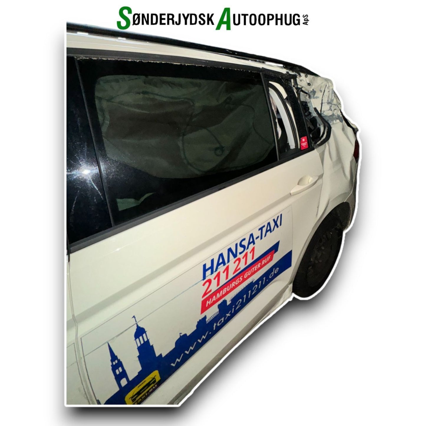 VW Touran 5T Pluk-Selv-Bil Med OEM Nr. Ophugger Fra VW Ophugger