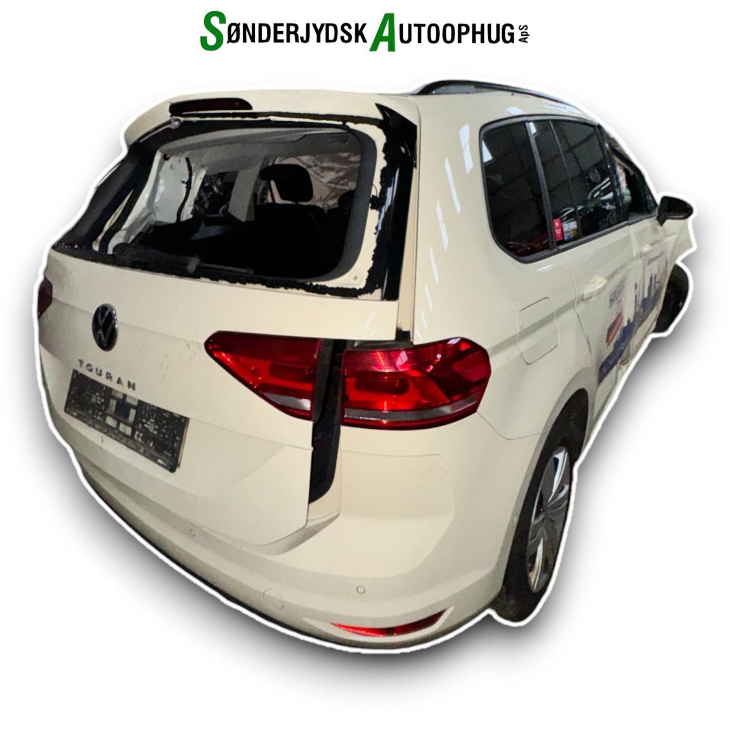 VW Touran 5T Pluk-Selv-Bil Med OEM Nr. Ophugger Fra VW Ophugger