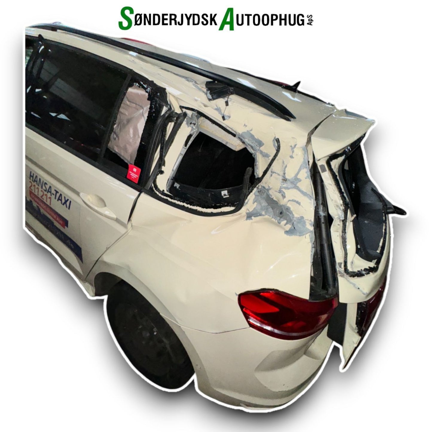 VW Touran 5T Pluk-Selv-Bil Med OEM Nr. Ophugger Fra VW Ophugger