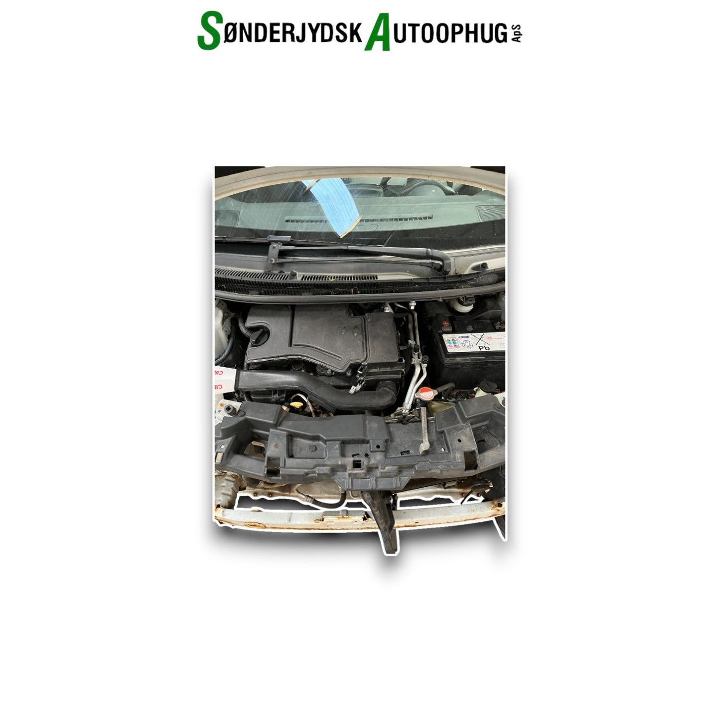 Peugeot 108 Pluk-Selv-Bil Med OEM Nr. Ophugger Fra Peugeot Ophugger
