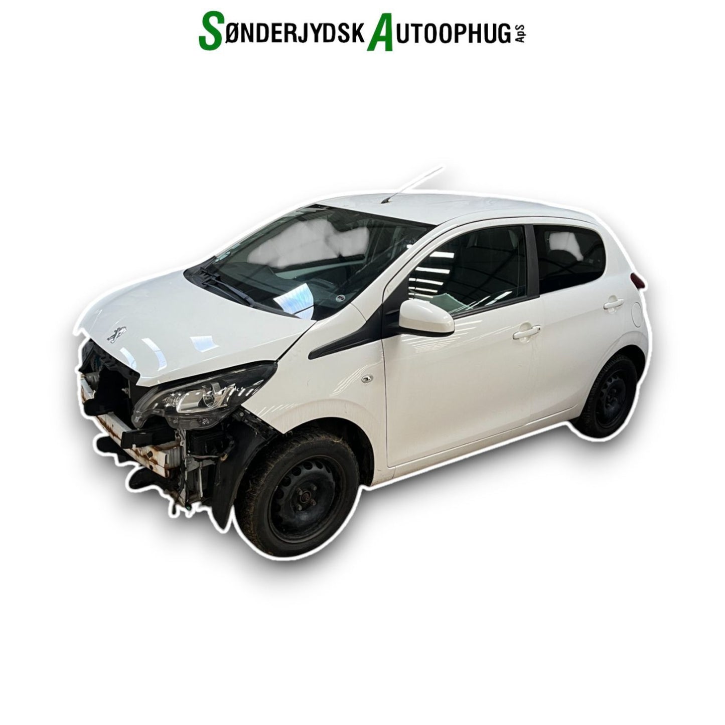 Peugeot 108 Pluk-Selv-Bil Med OEM Nr. Ophugger Fra Peugeot Ophugger