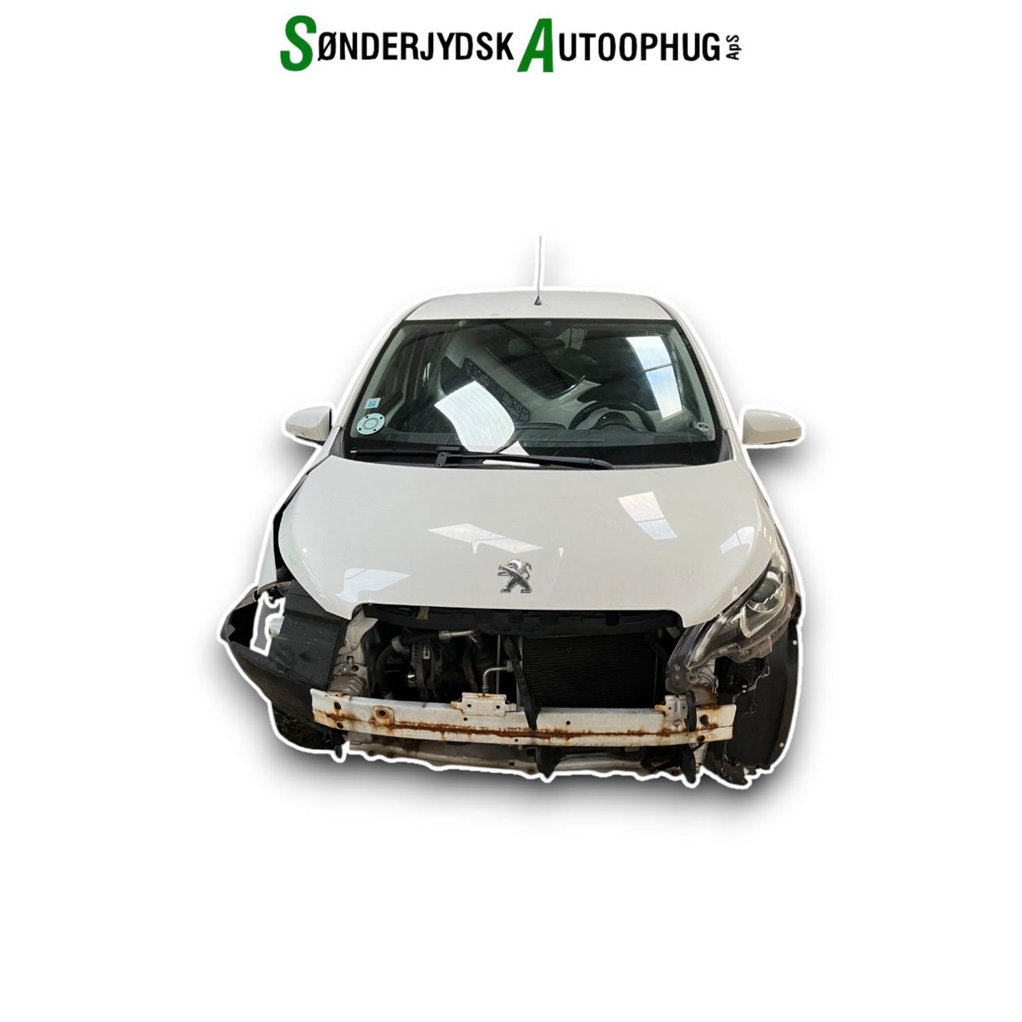 Peugeot 108 Pluk-Selv-Bil Med OEM Nr. Ophugger Fra Peugeot Ophugger