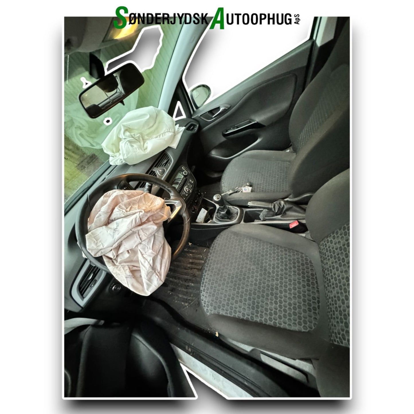 Opel Corsa E Pluk-Selv-Bil Med OEM Nr. Ophugger Fra Opel Ophugger