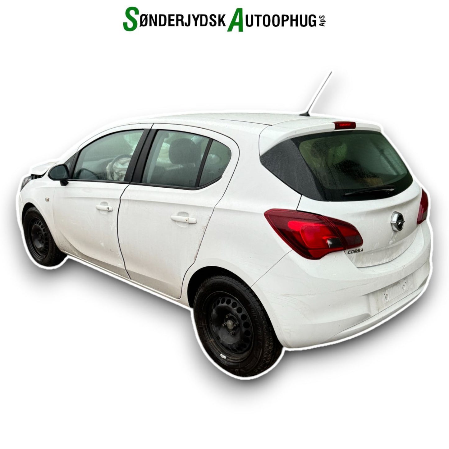 Opel Corsa E Pluk-Selv-Bil Med OEM Nr. Ophugger Fra Opel Ophugger