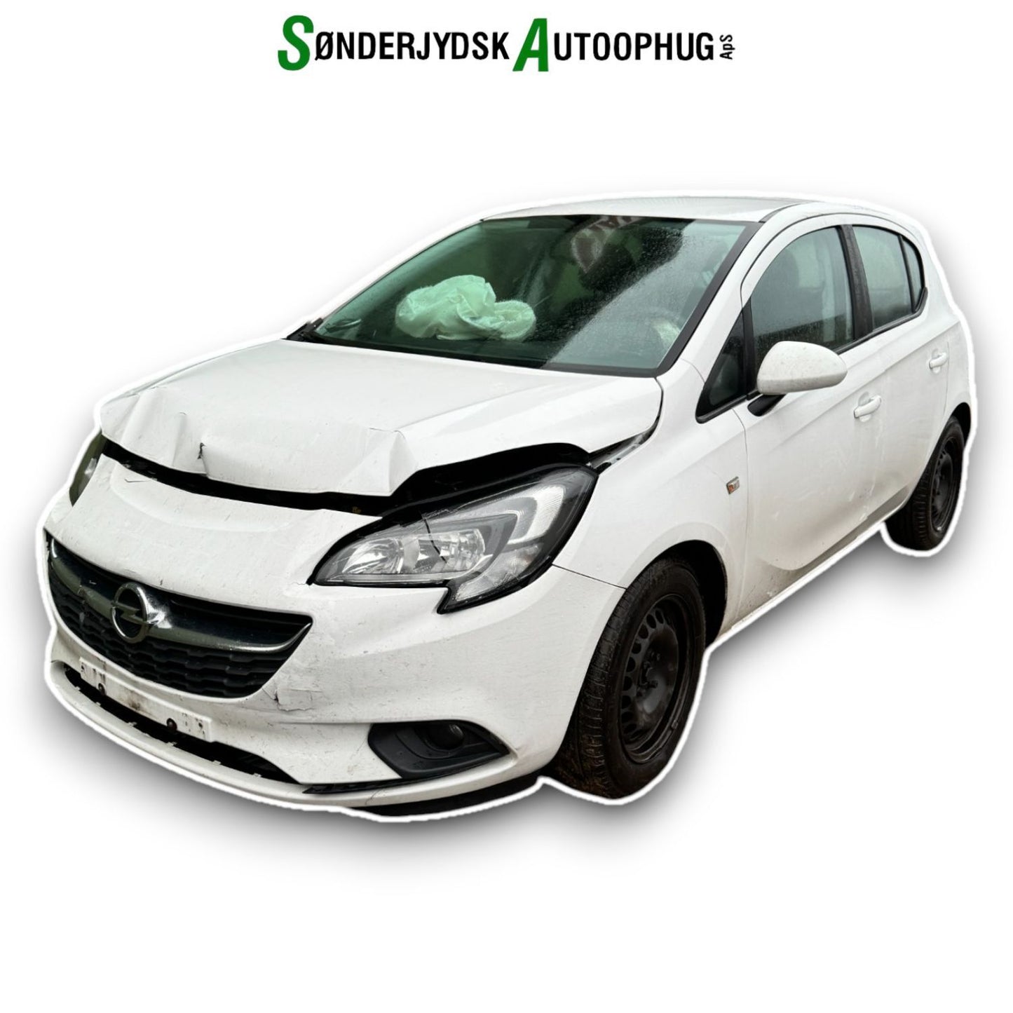 Opel Corsa E Pluk-Selv-Bil Med OEM Nr. Ophugger Fra Opel Ophugger