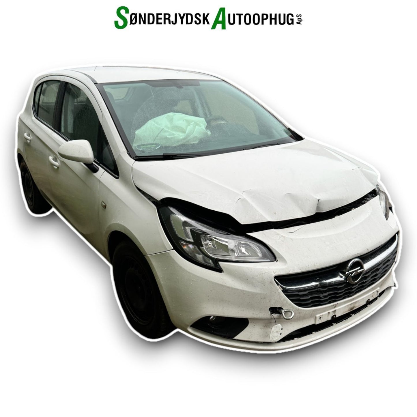 Opel Corsa E Pluk-Selv-Bil Med OEM Nr. Ophugger Fra Opel Ophugger