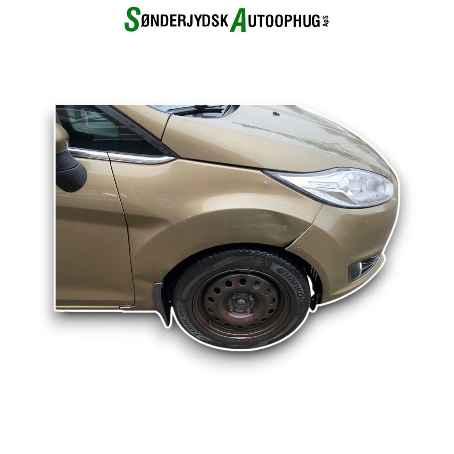 Ford Fiesta 7 Pluk-Selv-Bil Med OEM Nr. Ophugger Fra Ford Ophugger
