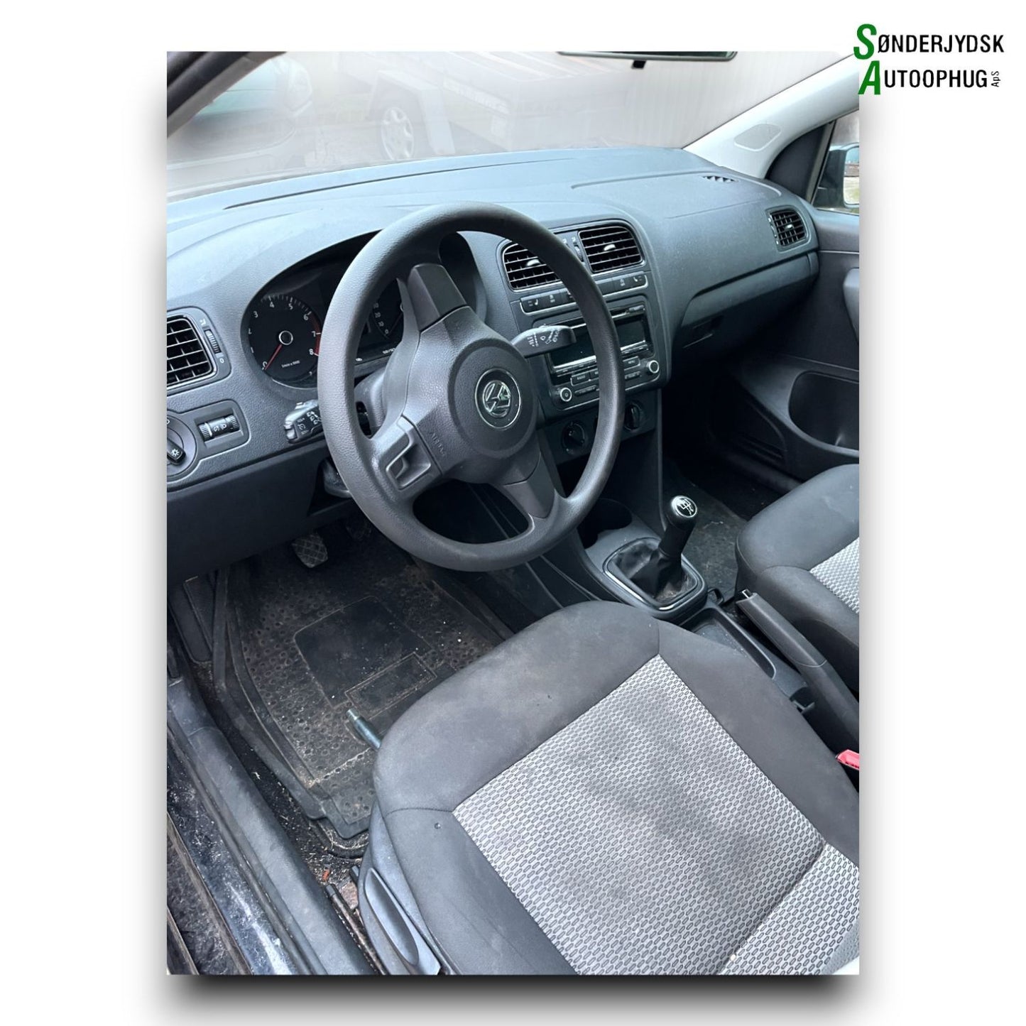 VW Polo 6R Pluk-Selv-Bil Med OEM Nr. Ophugger Fra VW Ophugger