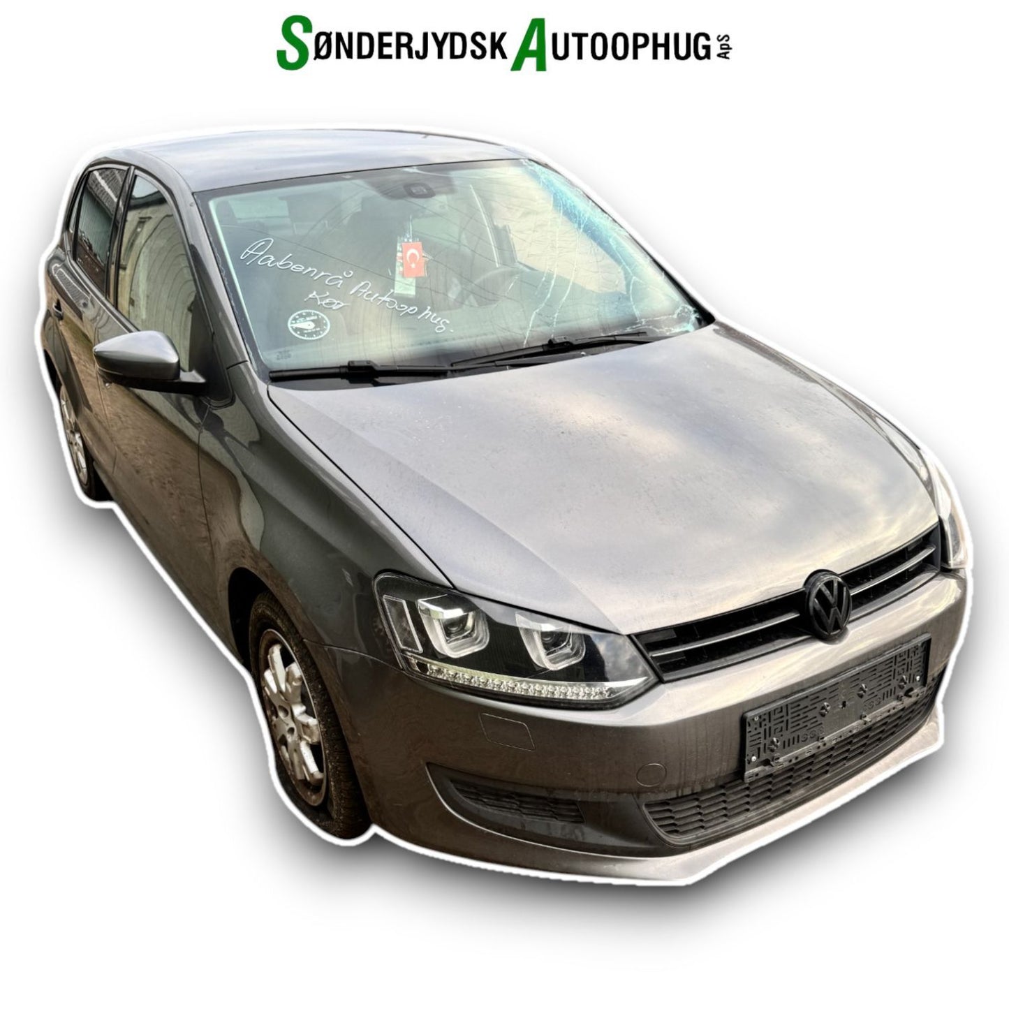 VW Polo 6R Pluk-Selv-Bil Med OEM Nr. Ophugger Fra VW Ophugger