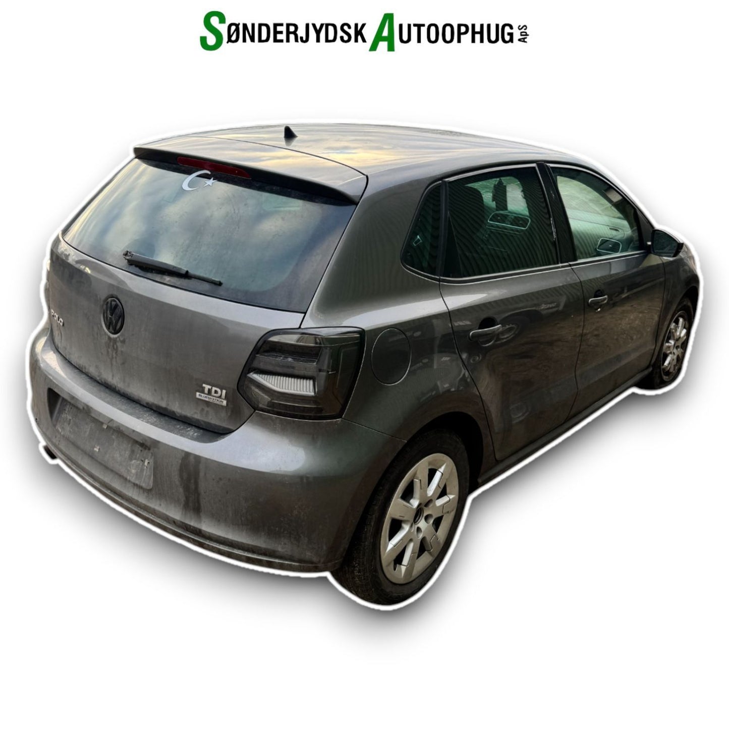VW Polo 6R Pluk-Selv-Bil Med OEM Nr. Ophugger Fra VW Ophugger