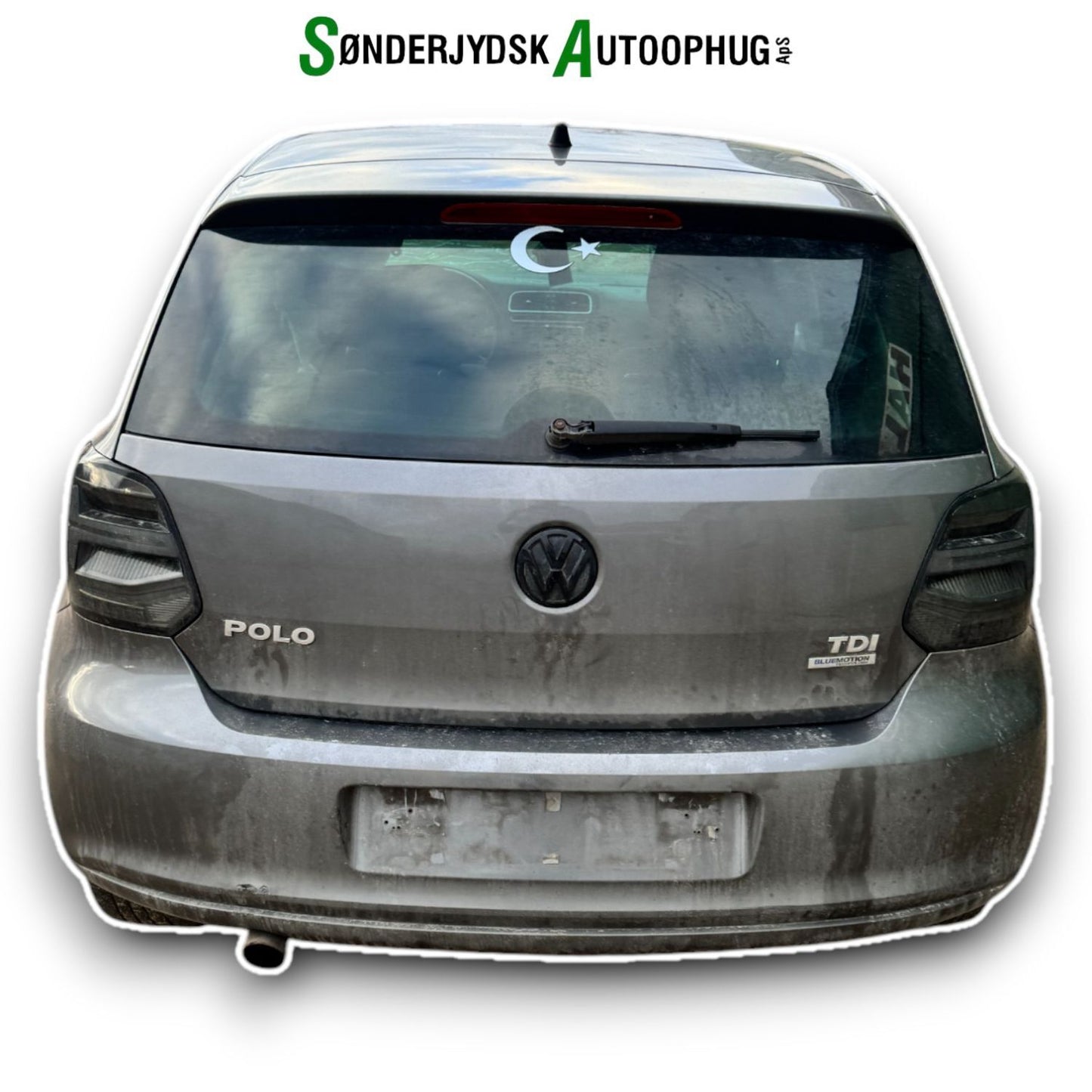 VW Polo 6R Pluk-Selv-Bil Med OEM Nr. Ophugger Fra VW Ophugger