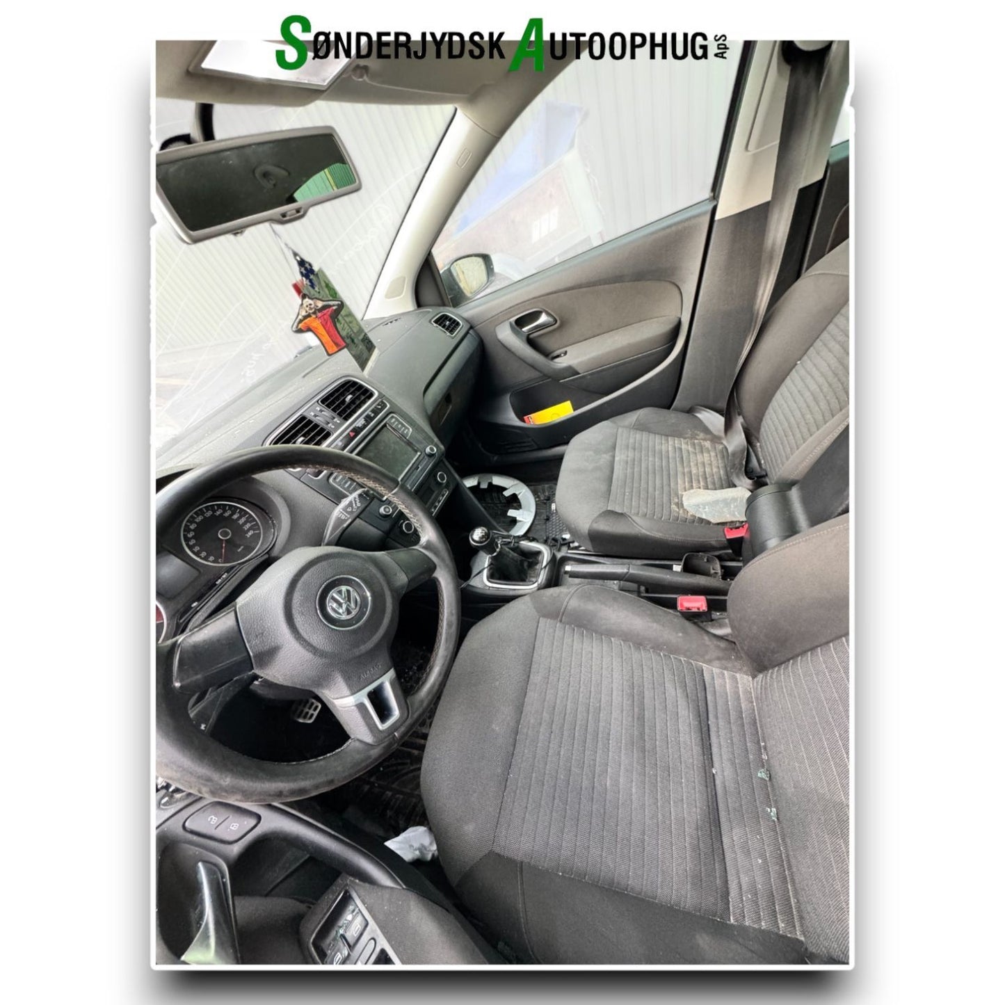 VW Polo 6R Pluk-Selv-Bil Med OEM Nr. Ophugger Fra VW Ophugger