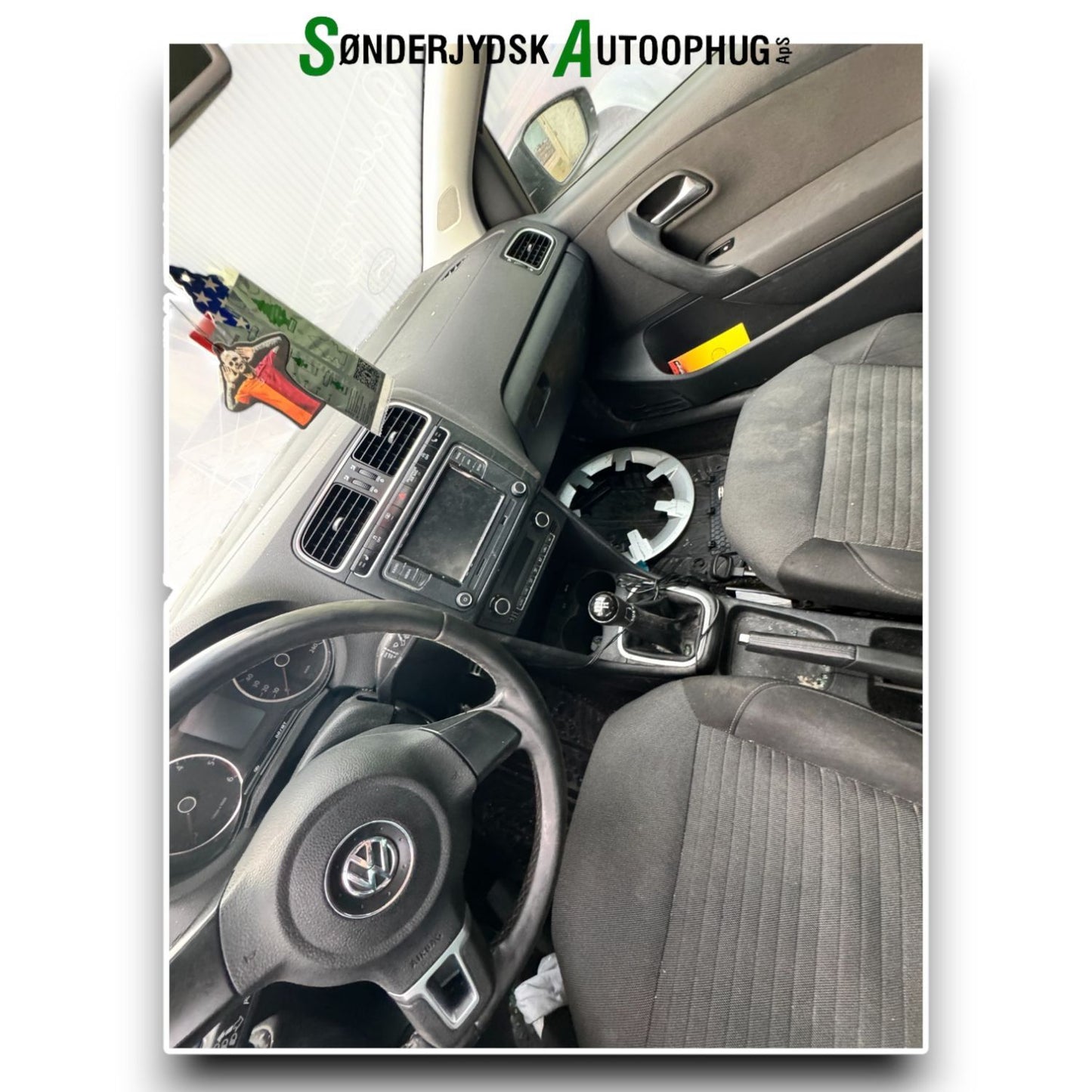 VW Polo 6R Pluk-Selv-Bil Med OEM Nr. Ophugger Fra VW Ophugger