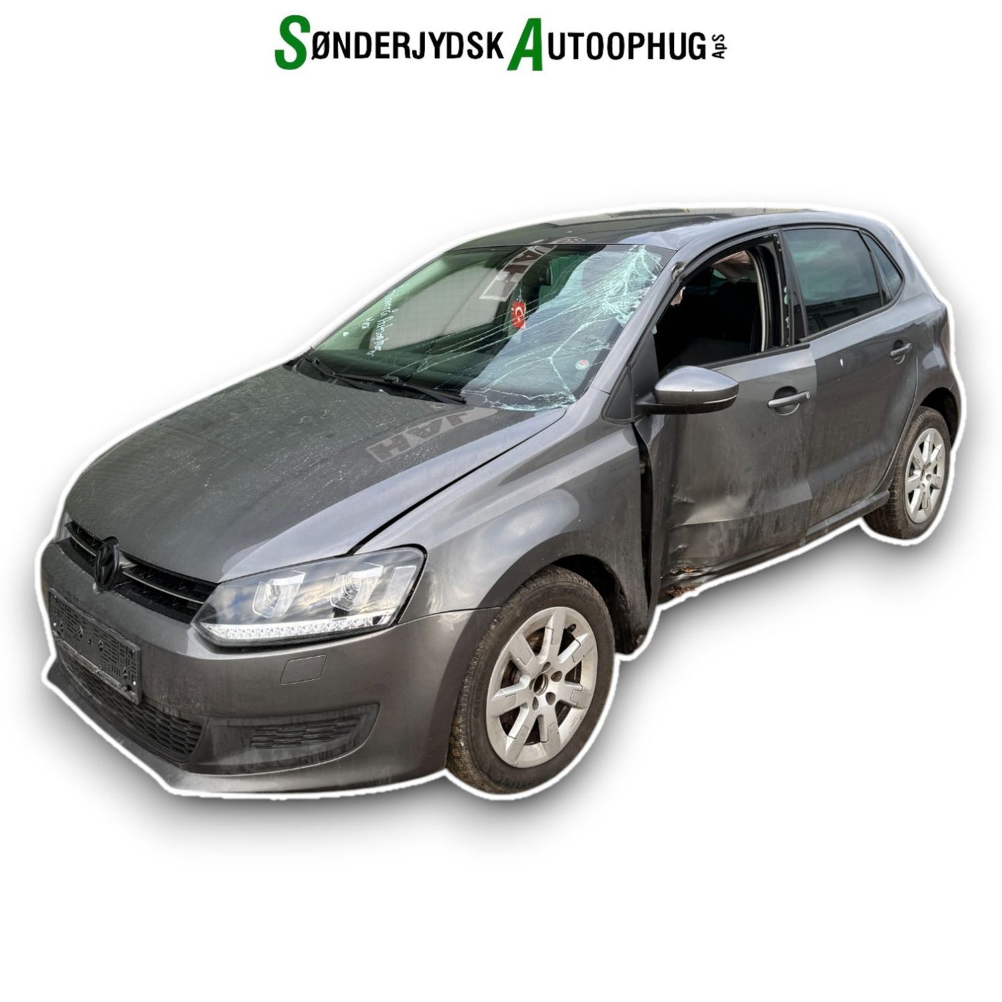 VW Polo 6R Pluk-Selv-Bil Med OEM Nr. Ophugger Fra VW Ophugger