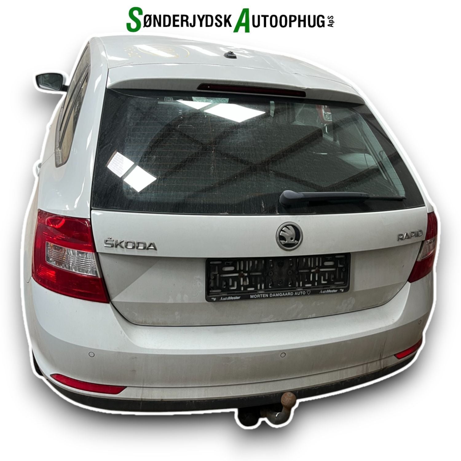 Skoda Rapid Pluk-Selv-Bil Med OEM Nr. Ophugger Fra Skoda Ophugger