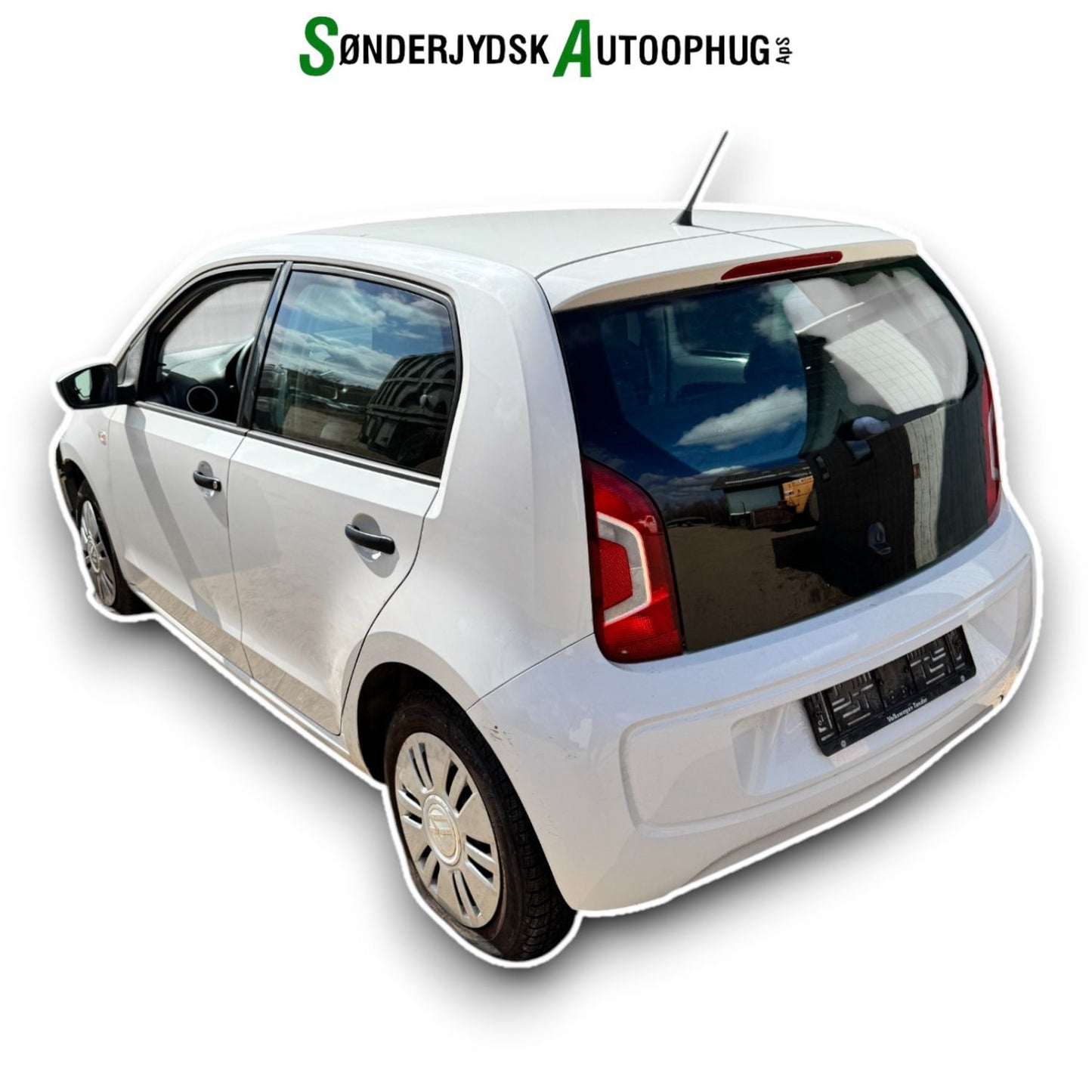 VW UP Pluk-Selv-Bil Med OEM Nr. Ophugger Fra VW Ophugger