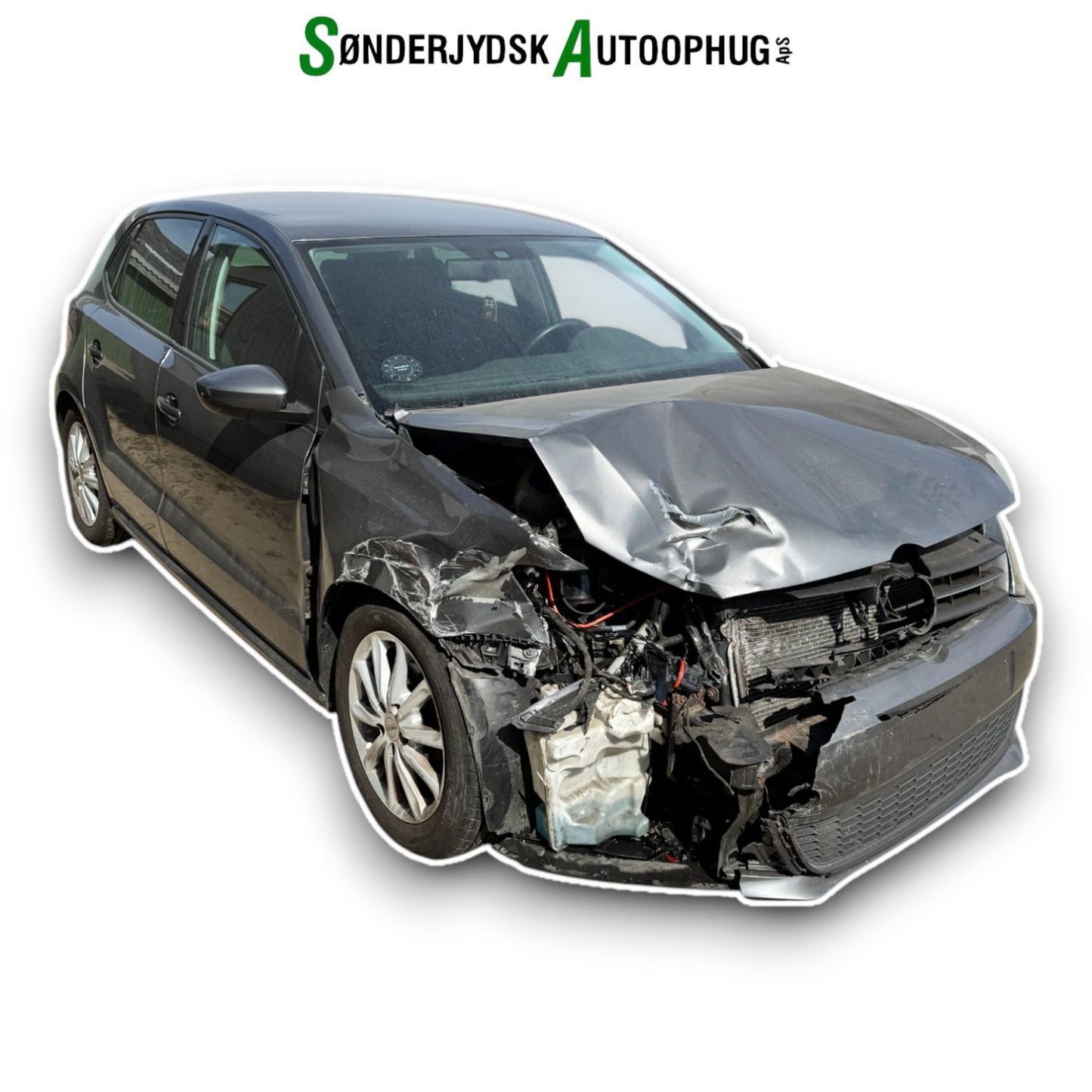 VW Polo 6R Pluk-Selv-Bil Med OEM Nr. Ophugger Fra VW Ophugger