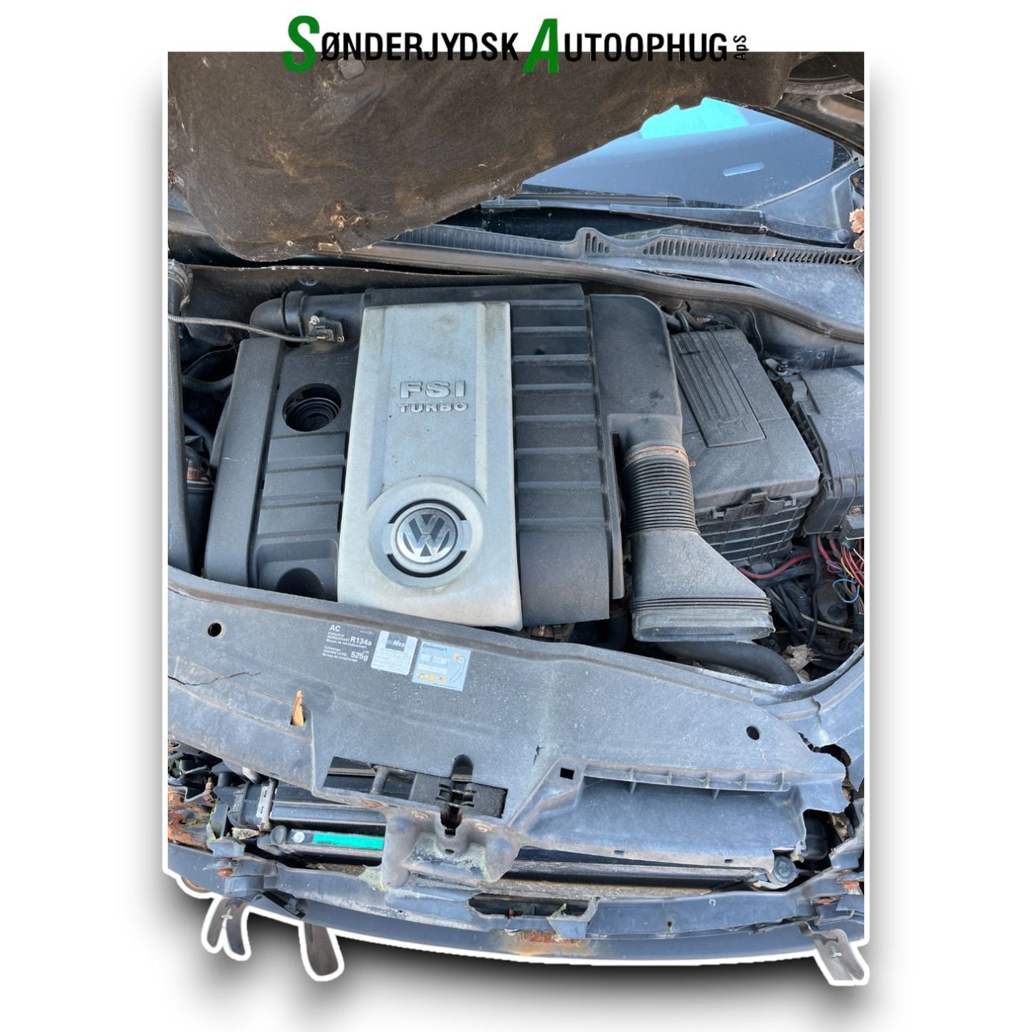 VW Golf 5 1K Pluk-Selv-Bil Med OEM Nr. Ophugger Fra VW Ophugger