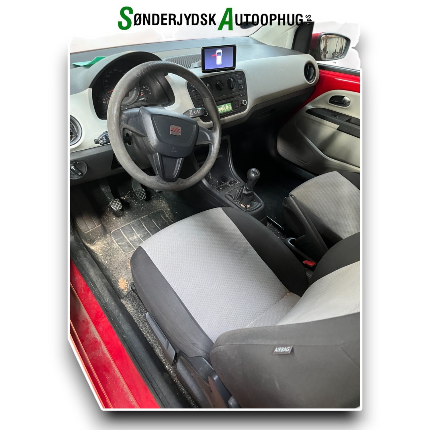 Seat Mii Pluk-Selv-Bil Med OEM Nr. Ophugger Fra Seat Ophugger