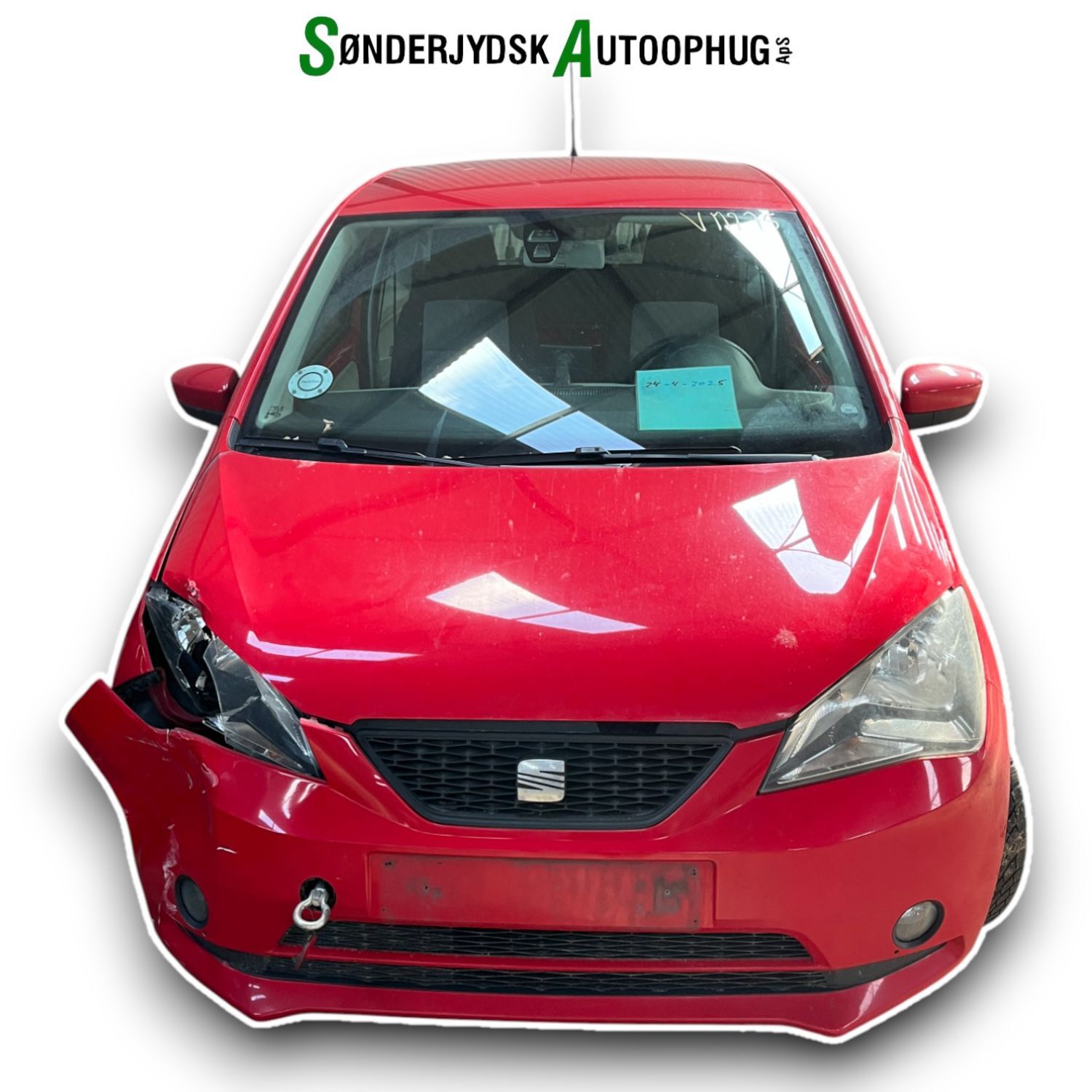 Seat Mii Pluk-Selv-Bil Med OEM Nr. Ophugger Fra Seat Ophugger