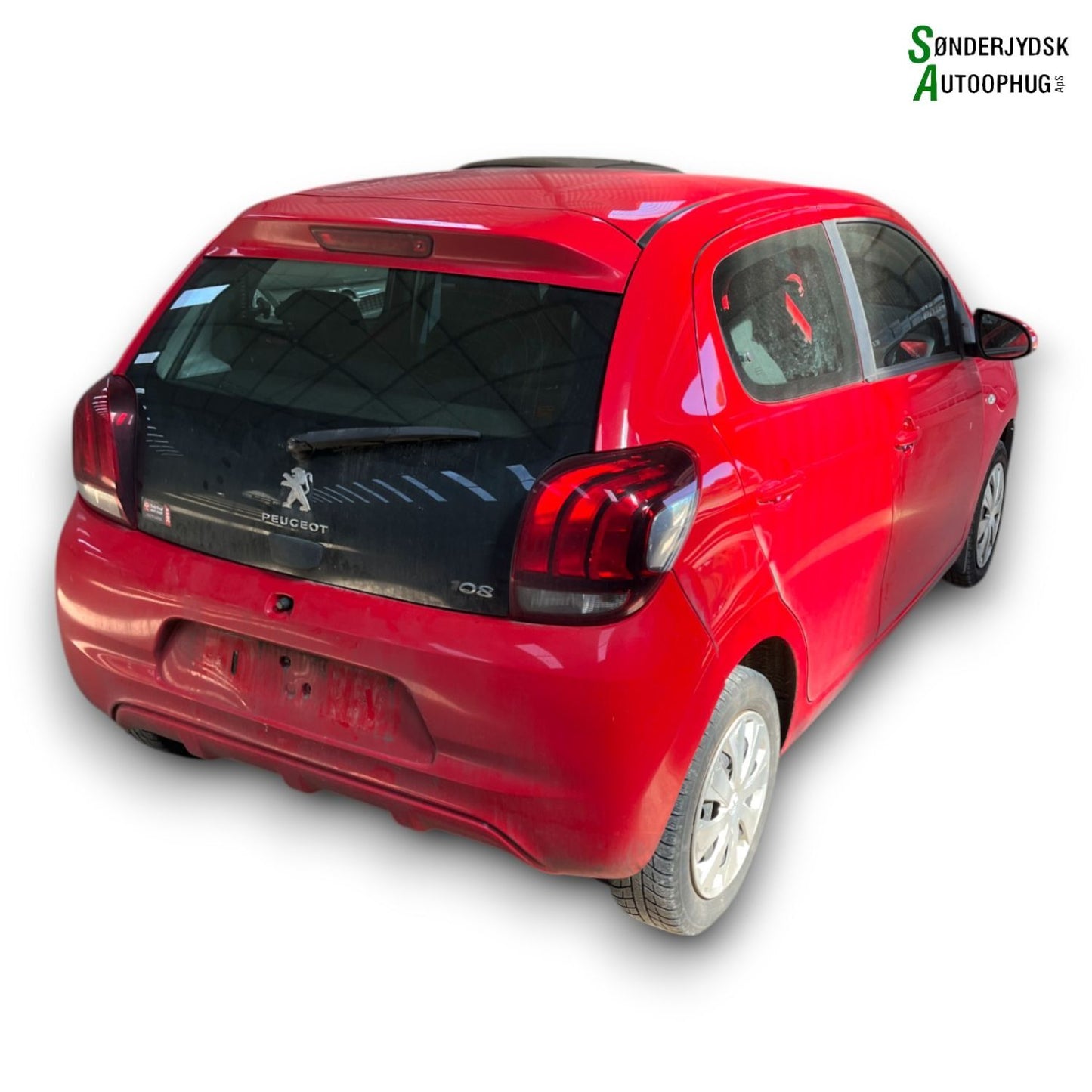 Peugeot 108 Pluk-Selv-Bil Med OEM Nr. Ophugger Fra Peugeot Ophugger