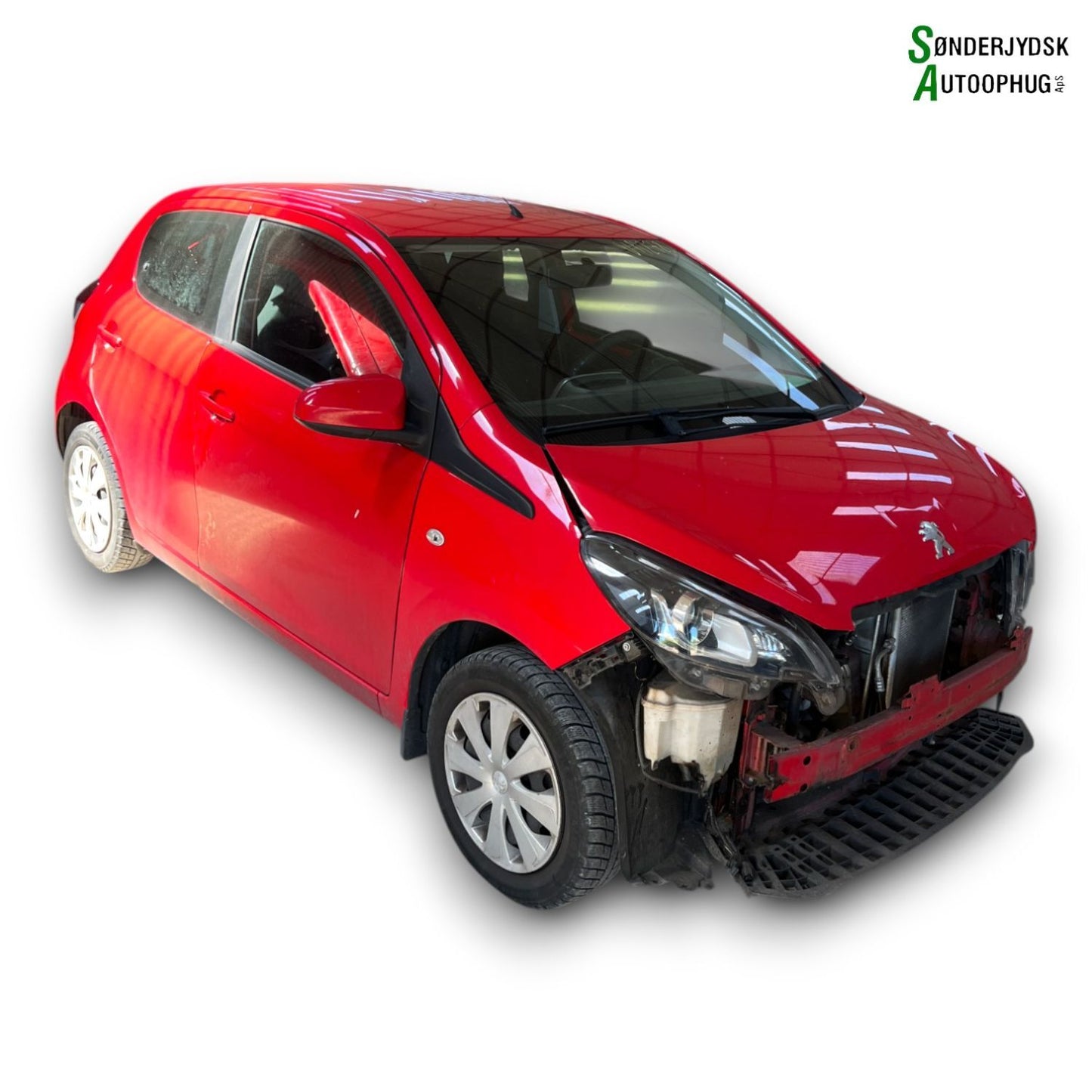 Peugeot 108 Pluk-Selv-Bil Med OEM Nr. Ophugger Fra Peugeot Ophugger