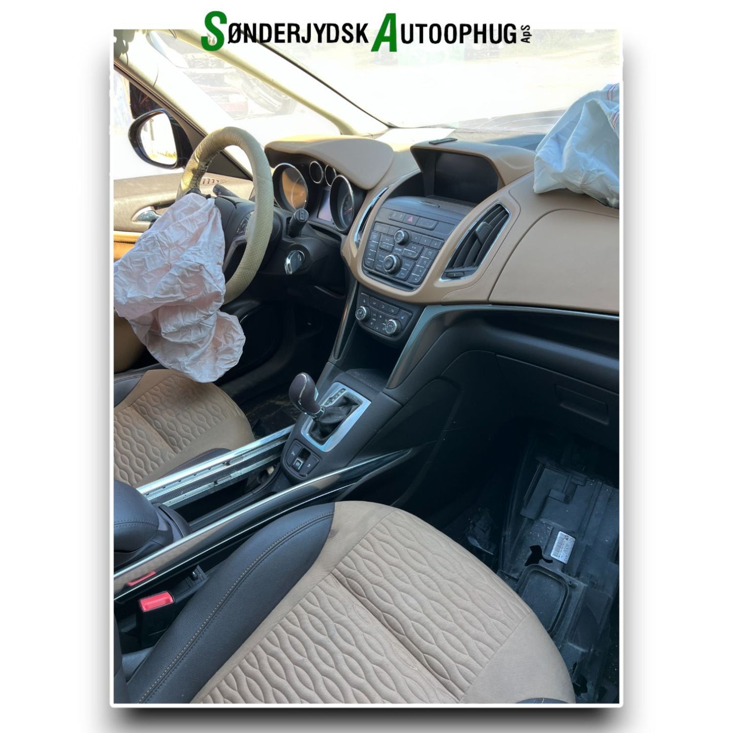 Opel Zafira C Tourer Pluk-Selv-Bil Med OEM Nr. Ophugger Fra Opel Ophugger