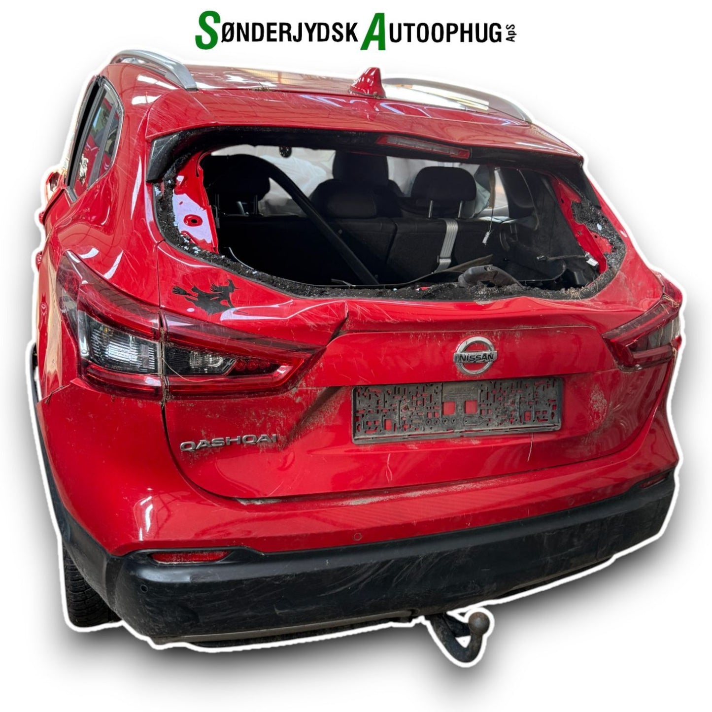 Nissan Qashqai Pluk-Selv-Bil Med OEM Nr. 1010201Q1C Fra Nissan Ophugger