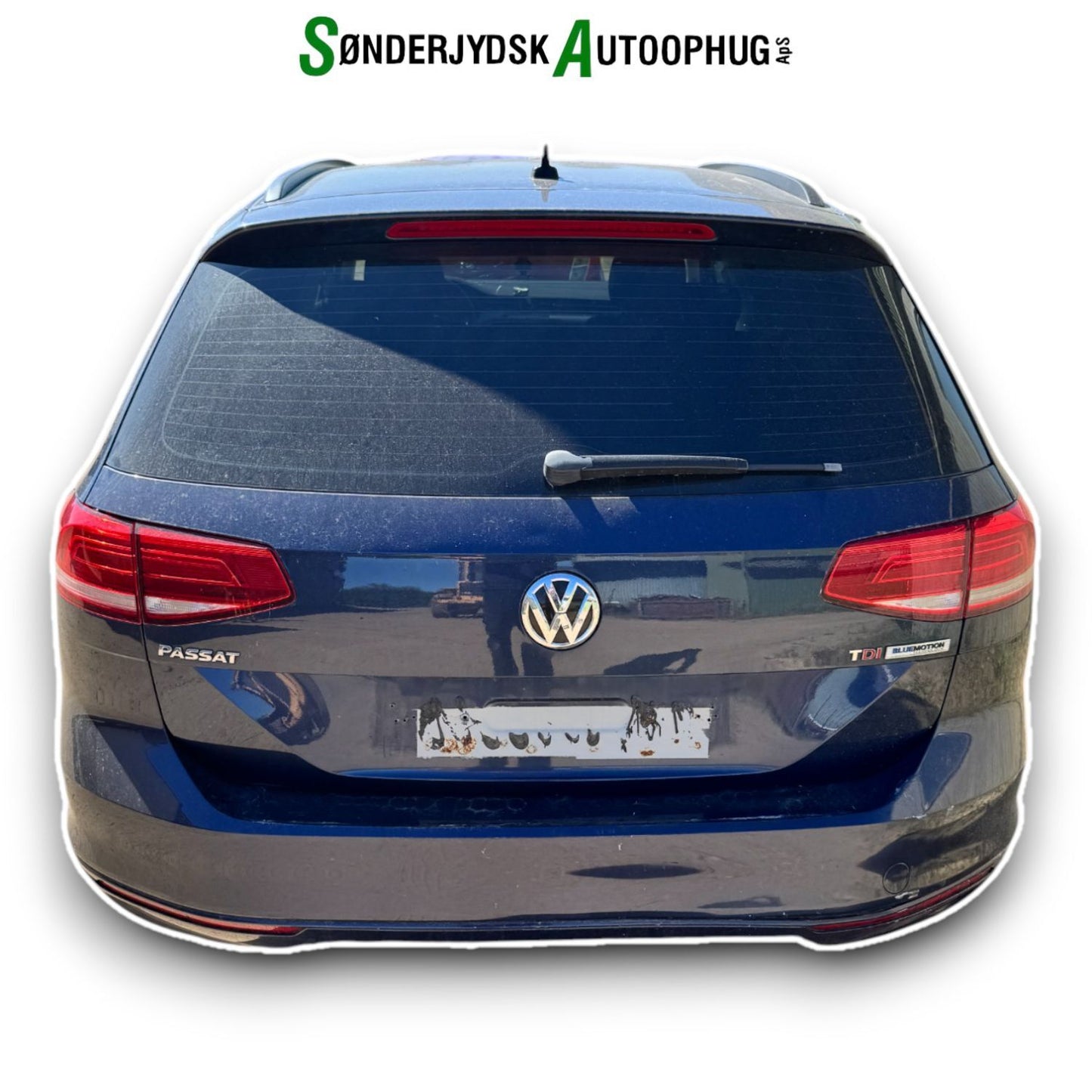 VW Passat 3G Pluk-Selv-Bil Med OEM Nr. Ophugger Fra VW Ophugger