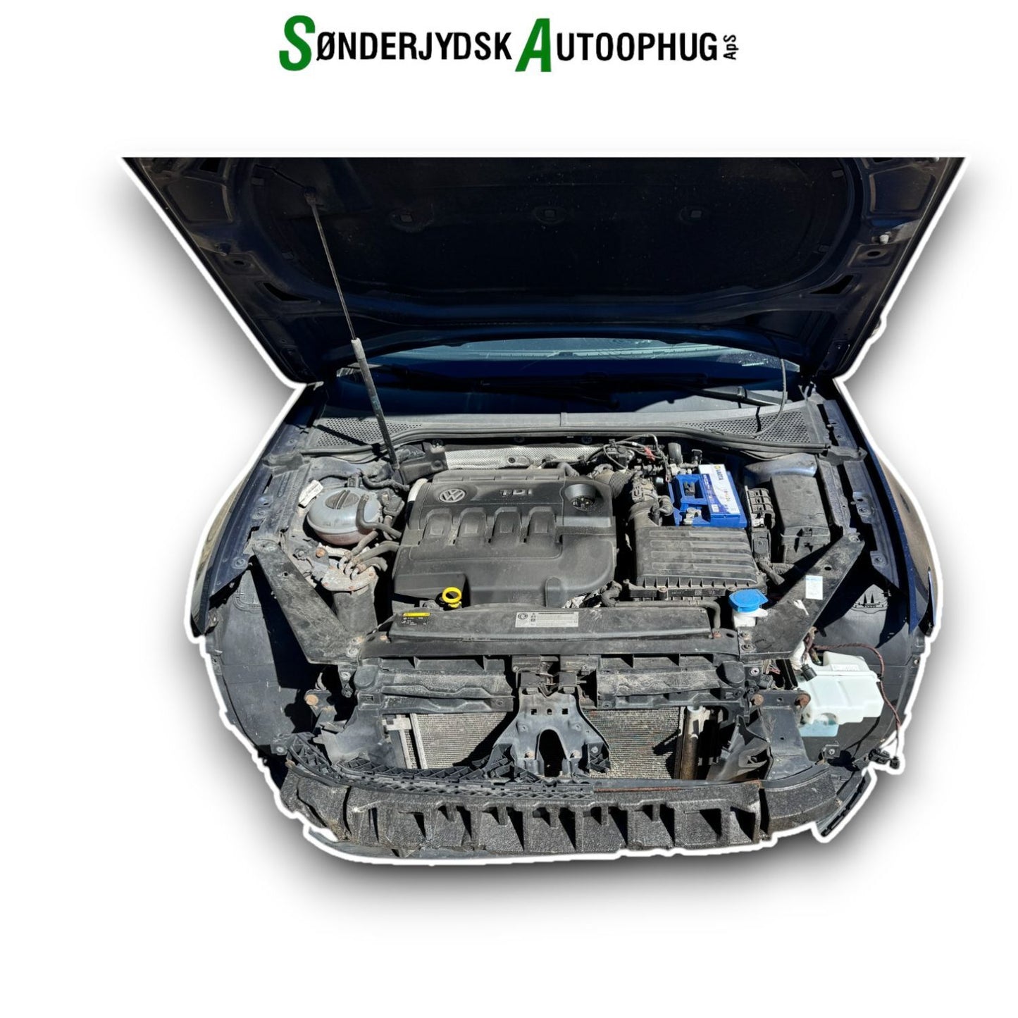 VW Passat 3G Pluk-Selv-Bil Med OEM Nr. Ophugger Fra VW Ophugger