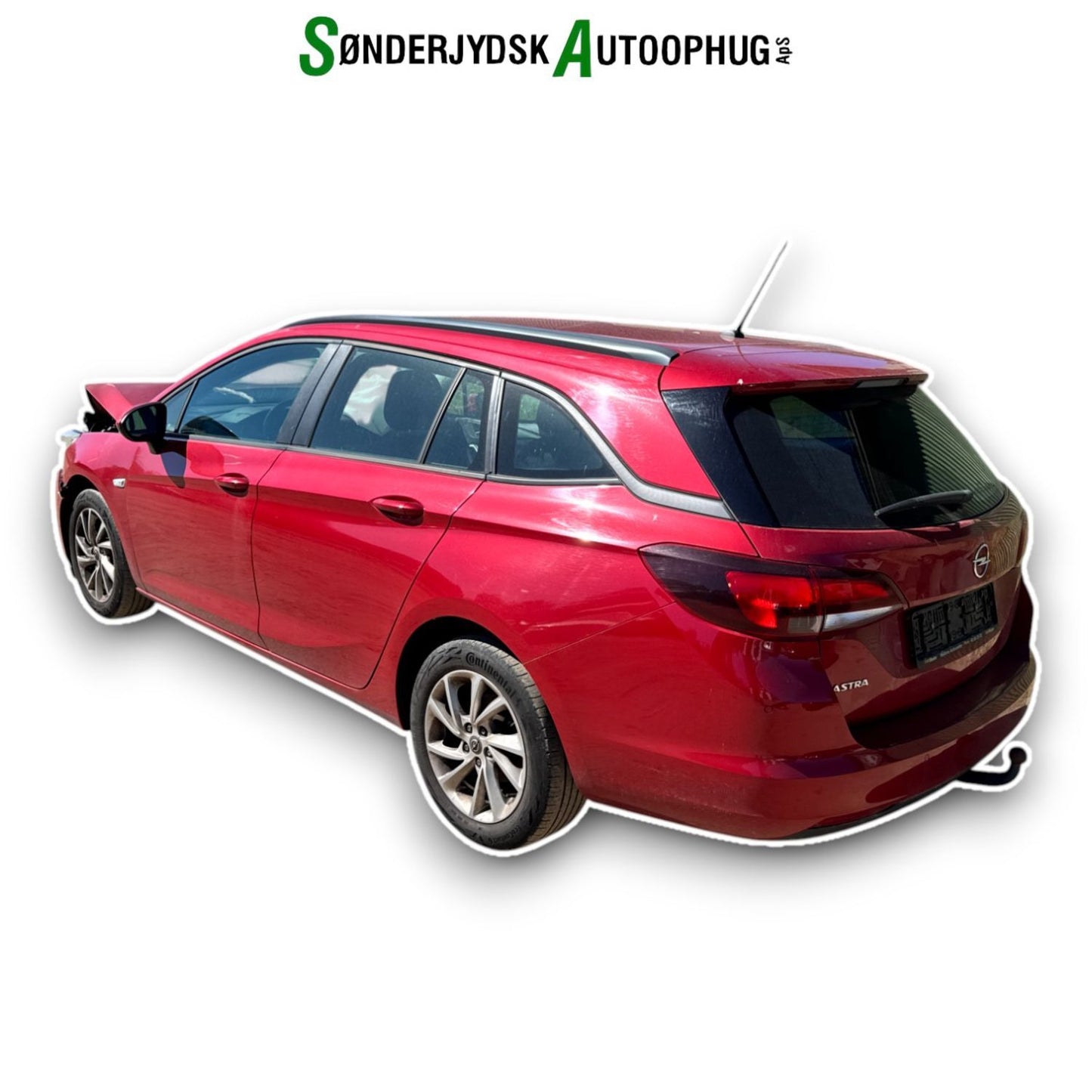 Opel Astra K Pluk-Selv-Bil Med OEM Nr. F15DVH Fra Opel Ophugger