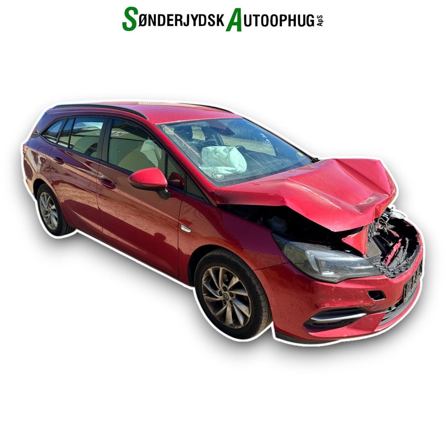 Opel Astra K Pluk-Selv-Bil Med OEM Nr. 55506883 Fra Opel Ophugger