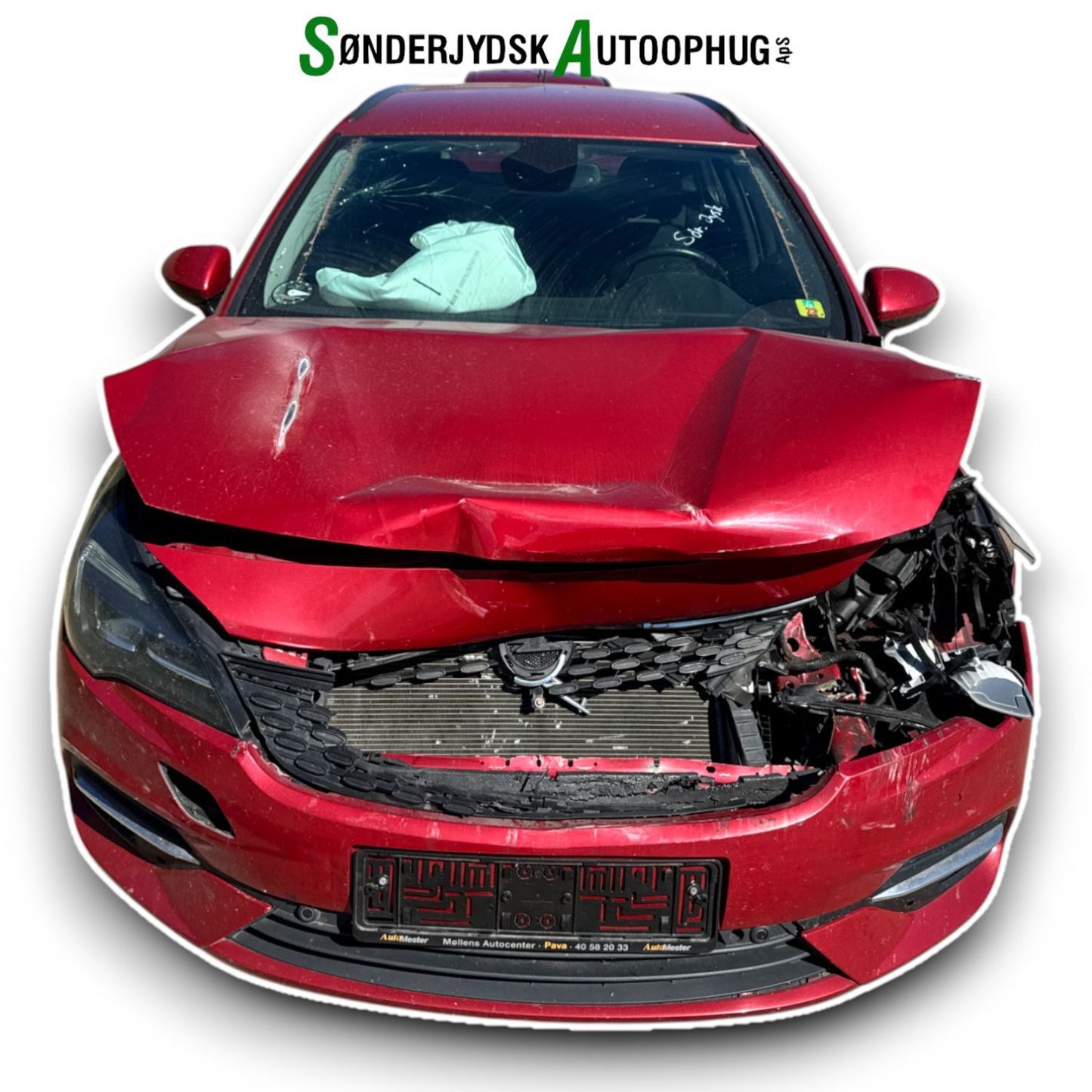 Opel Astra K Pluk-Selv-Bil Med OEM Nr. 1686199380 Fra Opel Ophugger