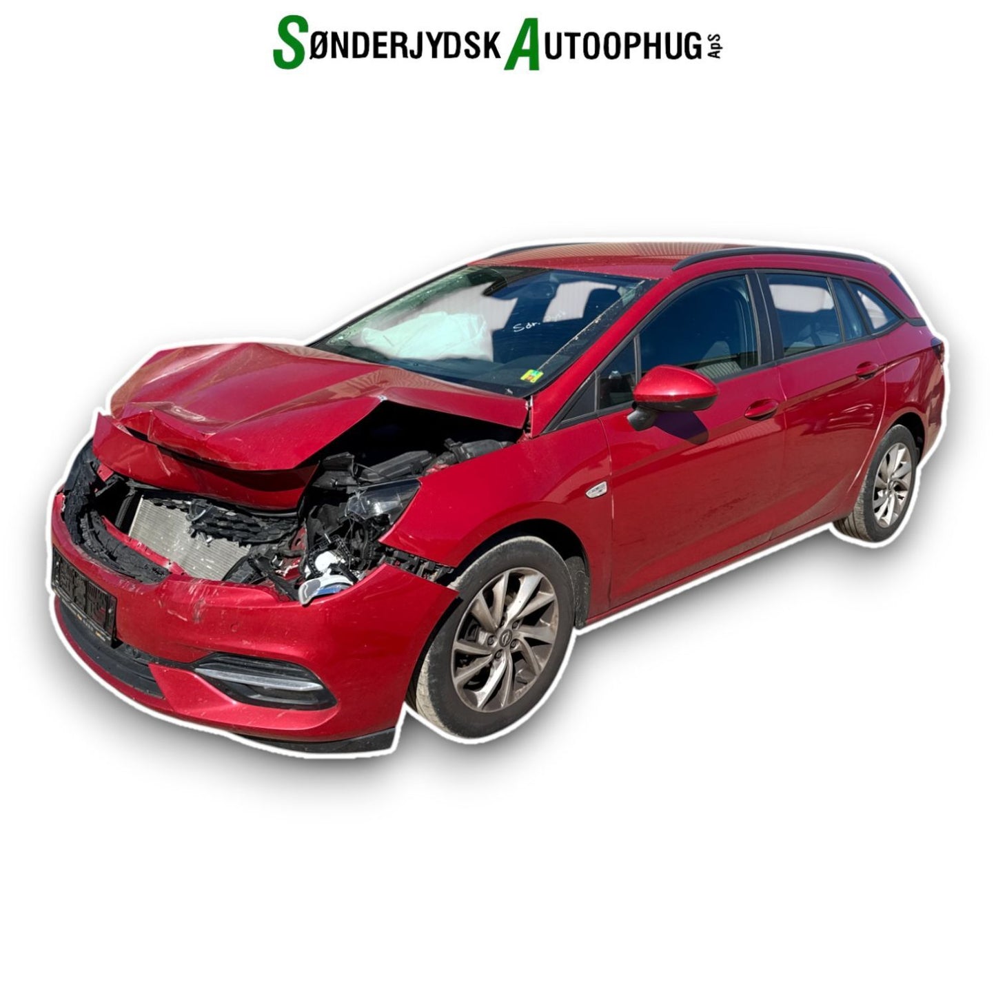 Opel Astra K Pluk-Selv-Bil Med OEM Nr. 1681370080 Fra Opel Ophugger