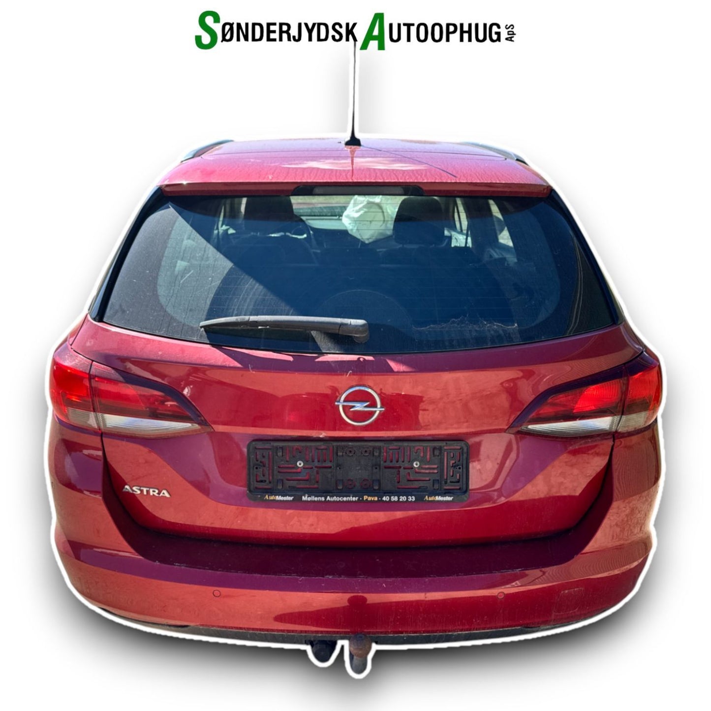 Opel Astra K Pluk-Selv-Bil Med OEM Nr. 1681370080 Fra Opel Ophugger