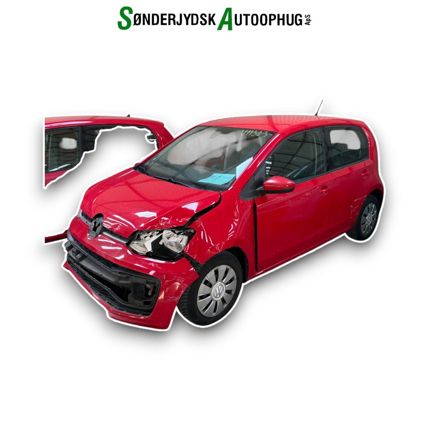 VW UP Pluk-Selv-Bil Med OEM Nr. Ophugger Fra VW Ophugger