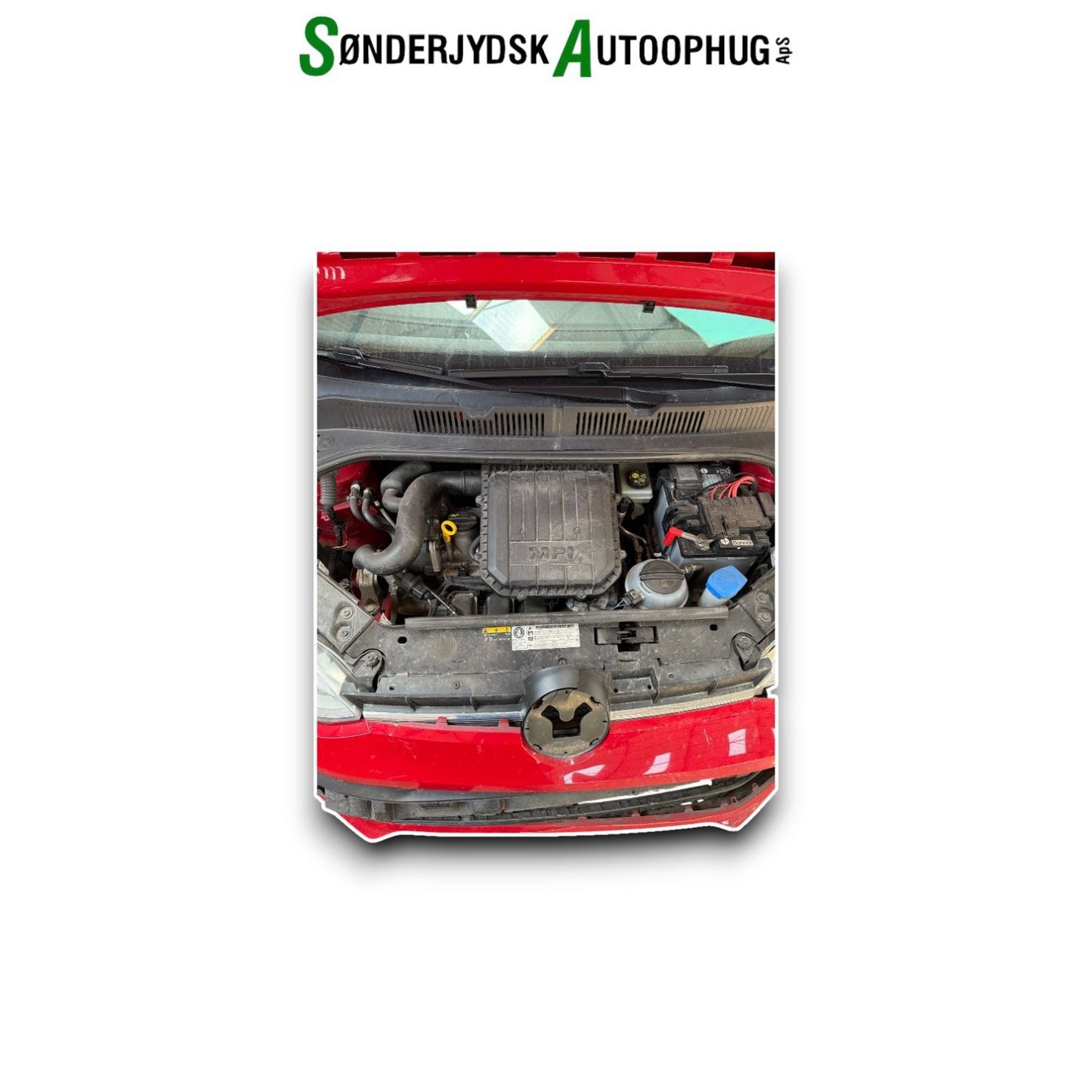 VW UP Pluk-Selv-Bil Med OEM Nr. Ophugger Fra VW Ophugger