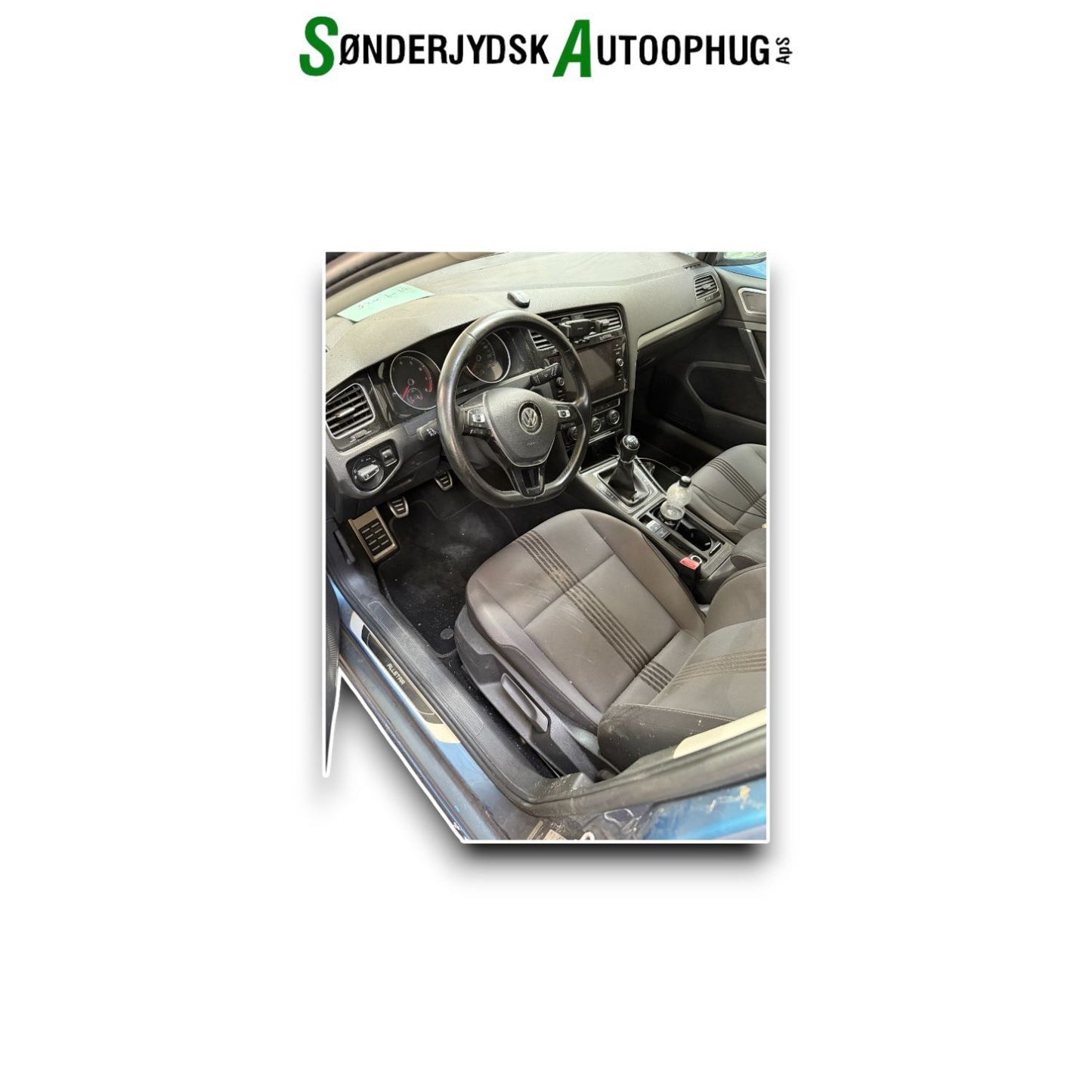 VW Golf 7 AU Pluk-Selv-Bil Med OEM Nr. Ophugger Fra VW Ophugger