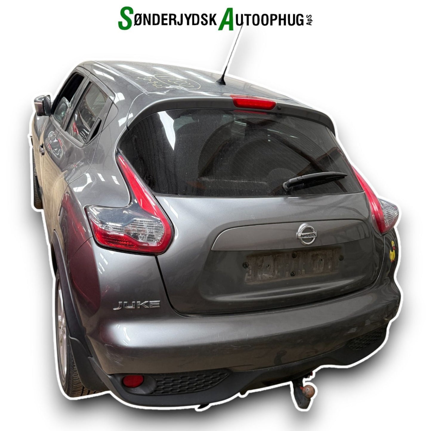 Nissan Juke Pluk-Selv-Bil Med OEM Nr. 101024ED9C Fra Nissan Ophugger