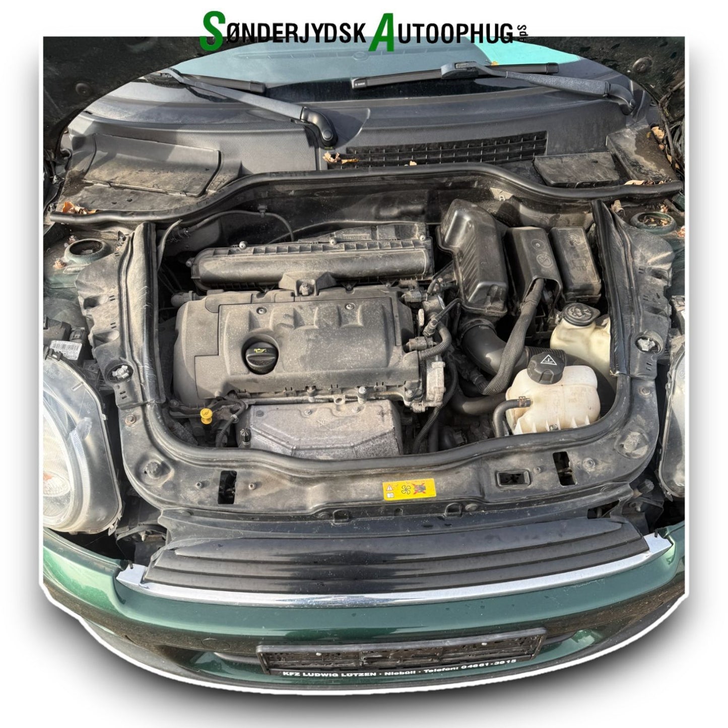 Mini Mkii Pluk-Selv-Bil Med OEM Nr. Ophugger Fra Mini Ophugger