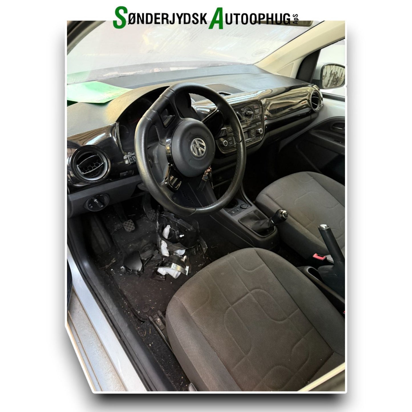 VW Up Pluk-Selv-Bil Med OEM Nr. Ophugger Fra VW Ophugger