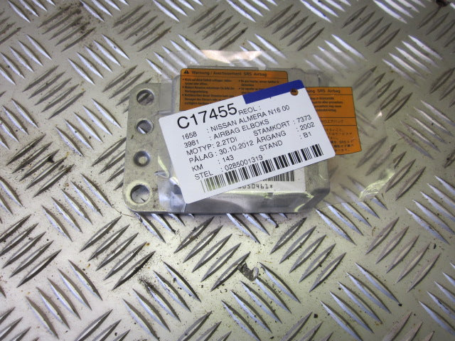Nissan Almera N16 Airbag Elboks Med OEM Nr. Ophugger Fra Nissan Ophugger