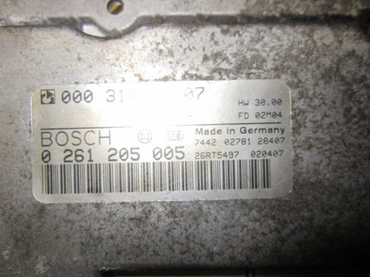 Smart Smart Motorstyring - Motorstyreboks - Injection Elboks Med OEM Nr. 0261205005 Fra Smart Ophugger