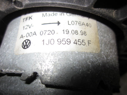VW Bora 1J Kølerblæser El Med OEM Nr. Ophugger Fra VW Ophugger
