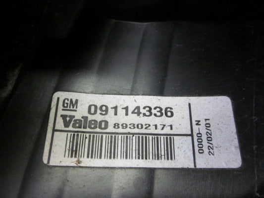 Opel Corsa C Baglygte Med OEM Nr. Ophugger Fra Opel Ophugger