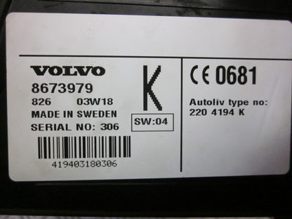 Volvo 80 Serie Telefon, Org Med OEM Nr. Ophugger Fra Volvo Ophugger