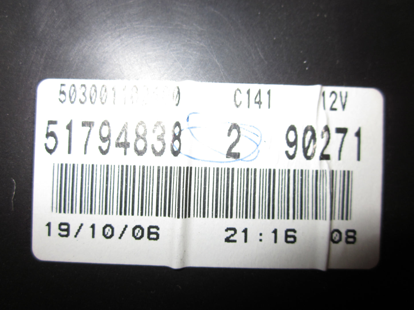 Fiat Grande Punto Speedometer - Instrument Med OEM Nr. Ophugger Fra Fiat Ophugger